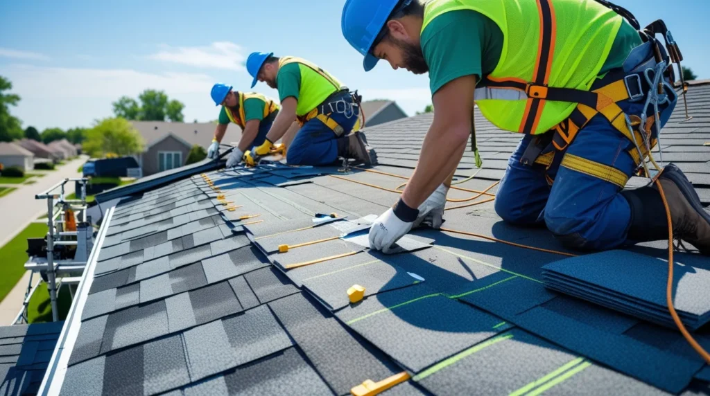 replacing complete roof