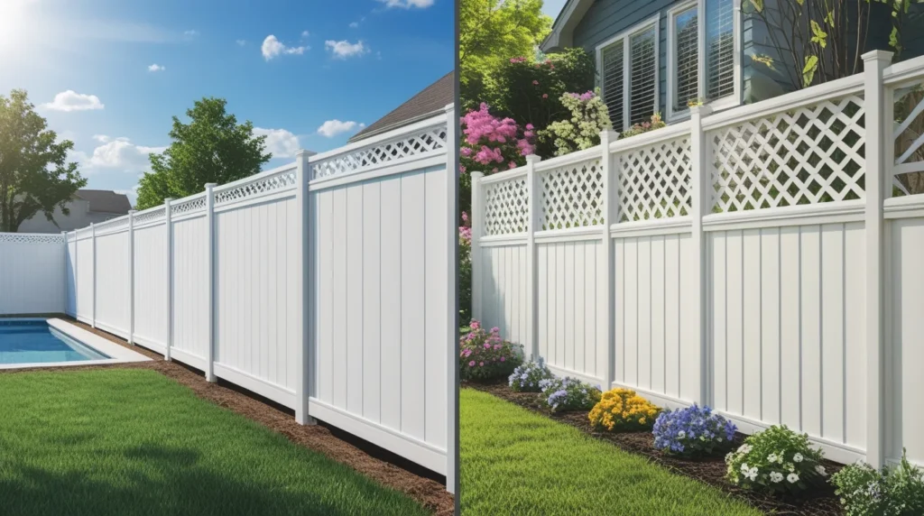 Solid vs. Lattice Vinyl Panels Pros, Cons, and Design Differences