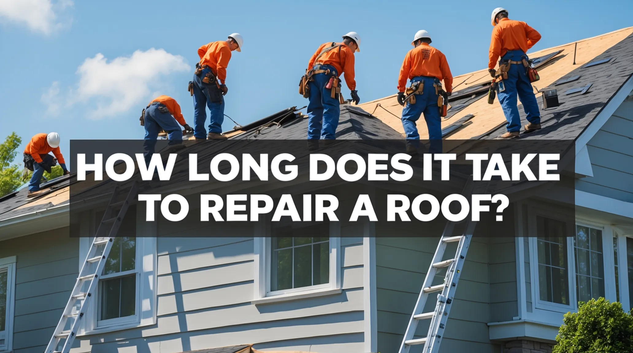 how long does it take to repair a roof