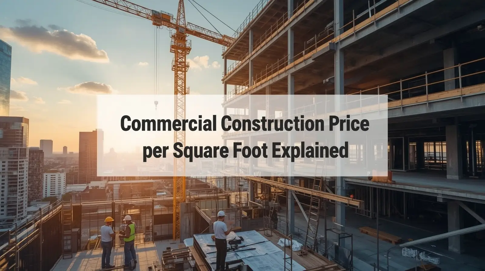 commercial construction price per square foot
